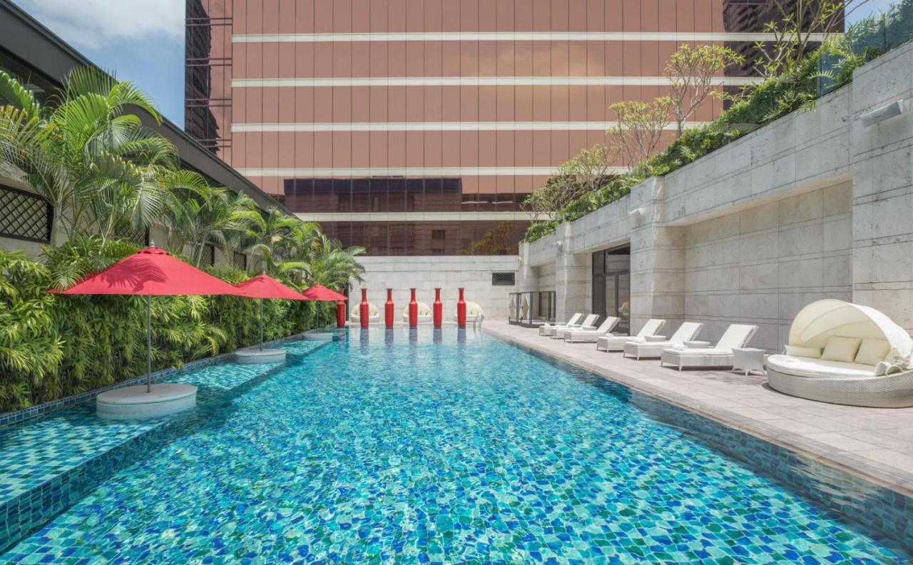 The Lin Hotel Taichung Eksteriør bilde The pool at the hotel